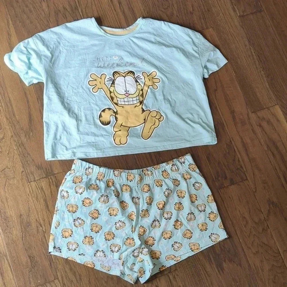 Garfield  Pajamas NWOT - Picture 2 of 12